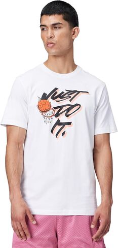 Nike Men's Sportswear Just Do It Hoops T-Shirt in Saudi Arabia