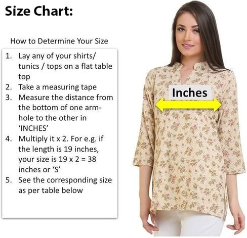 Digital Print Pure Cotton Round Neck tunic, Long Sleeves, Short Kurti Top - 1081-L in Saudi Arabia