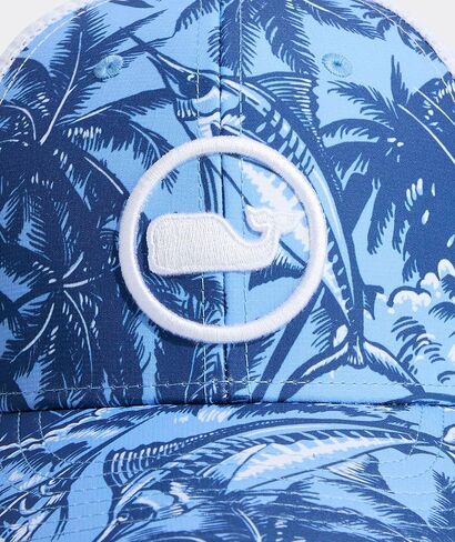 Vineyard Vines Boys Sportfish Palm Chappy Trucker, SportfishPalm-SB, onesz in Saudi Arabia
