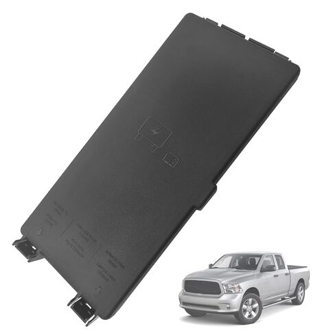 Engine Fuse Box Cover Compatible with 2006-2010 Ram 1500 2500 3500, 2010-2011 Dodge Caliber, 2010 Jeep Patriot Compass, Replacement for 68002786AA, 5175564AA in Saudi Arabia