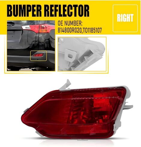 Rear Bumper Reflector Light Assembly Passenger Side 81480-0R020 81480-42040 TO1185107 for Toyota RAV4 2013 2014 2015 in Saudi Arabia