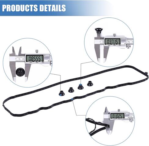 مجموعة حشية غطاء صمام المحرك سوريلو مناسبة لكاديلاك CTS إسكاليد لسيارة تشيفي كامارو كورفيت سيلفرادو سوبربان تاهو لسيارة جي إم سي سافانا سييرا يوكون لمحرك 6.2 لتر V8 - استبدال VS50907R 12619787 in Kuwait