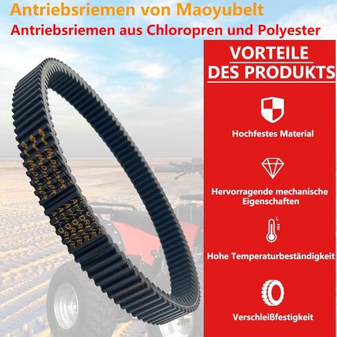 Drive Belt Suitable for CF Moto CF450 CF550 CForce 400 500 600 Swat Trail Tracker Snyper UForce ZForce 500 600 X5 X6 Z6 0180-055000-0001 Clutch Belt in Saudi Arabia