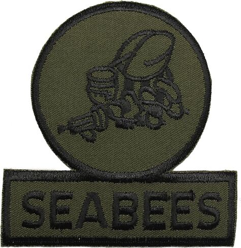 Seabees Patch Subdued in Saudi Arabia