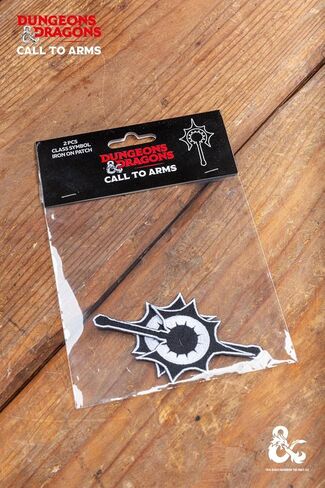 Burgschneider - Dungeons & Dragons Class Symbol Patch Set Cleric - for Historical Costume Clothing Larp SCA in Kuwait