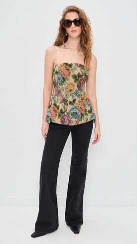 Line & Dot Women's Cambria Top in Saudi Arabia