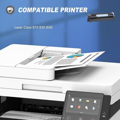 1-Pack Black Cartridge FX11 Toner Cartridges, Replacement for Canon Cartridge FX11 for Laser Class 810 830 830i Printer in Kuwait