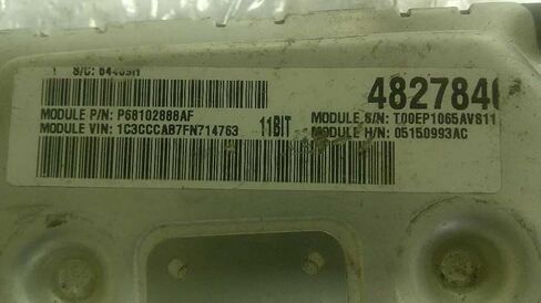 Engine ECM Control Module 2.4L Fits 2015 15 Compatible with Chrysler 200 P68102888AF 68102888AF in Saudi Arabia
