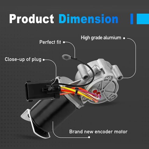 محرك علبة نقل 600-924 4WD مع موصل كهربائي مستطيل 8 دبابيس مناسب لسيارة Ford Mercury Explorer Mountain 2004 2005 استبدال الرقم 48-209 4L2Z7G360AA 4L2Z7G360BB in Kuwait