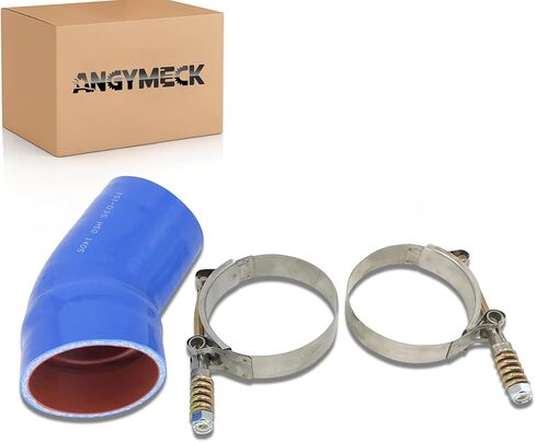 Turbocharger Inlet Hose with Clamps Compatible with Ford F-250 F-350 Super Duty 6.0L V8 2005-2007 Replace 26222, 6C3Z6C640A in Saudi Arabia