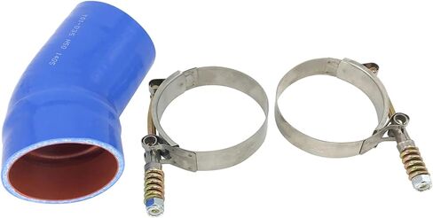 Turbocharger Inlet Hose with Clamps Compatible with Ford F-250 F-350 Super Duty 6.0L V8 2005-2007 Replace 26222, 6C3Z6C640A in Saudi Arabia