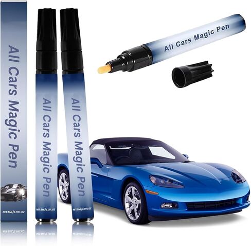 Magic Car Scratch Removal Pen - Quick Fix for Clear Coat Scratches, Swirl Marks & Scuffs, Easy DIY Paint Touch-Up Repair Kit for All Car Colors, Travel-Friendly in Saudi Arabia