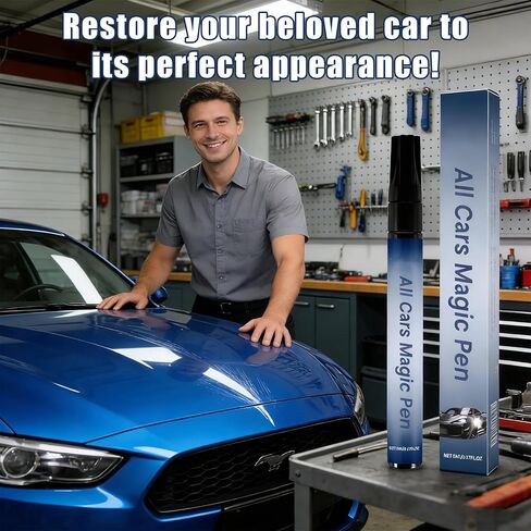 Magic Car Scratch Removal Pen - Quick Fix for Clear Coat Scratches, Swirl Marks & Scuffs, Easy DIY Paint Touch-Up Repair Kit for All Car Colors, Travel-Friendly in Saudi Arabia
