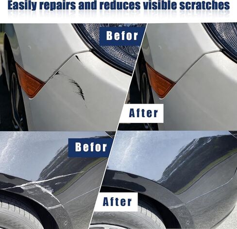 Magic Car Scratch Removal Pen - Quick Fix for Clear Coat Scratches, Swirl Marks & Scuffs, Easy DIY Paint Touch-Up Repair Kit for All Car Colors, Travel-Friendly in Saudi Arabia
