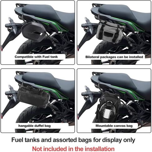 Xitomer Luggage Rack Compatible with Versys 650 2015-2023 Versys 650 Saddlebag Support Racks Motorcycle Pannier Racks Side Carrier in Saudi Arabia