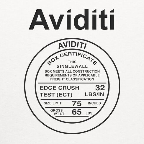 صناديق شحن بيضاء من AVIDITI بطول 30.48 سم × عرض 30.48 سم × ارتفاع 10.16 سم (25 عبوة) صندوق بريد صغير متوسط ​​الحجم لتغليف الأعمال الصغيرة والبريد والهدايا والتخزين in Kuwait