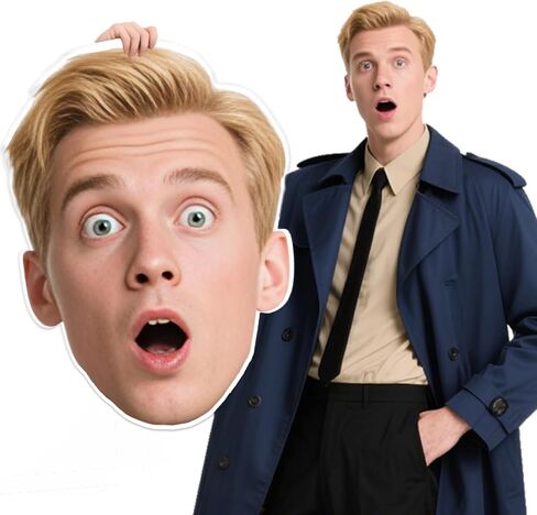 Custom Big Head Cutout Customized Llife Size Face Cardboard Cutout Heads Stickwith Picture Personalized Sign for Graducation Wedding Birthday Party in Saudi Arabia