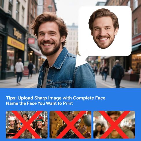 Custom Big Head Cutout Customized Llife Size Face Cardboard Cutout Heads Stickwith Picture Personalized Sign for Graducation Wedding Birthday Party in Saudi Arabia