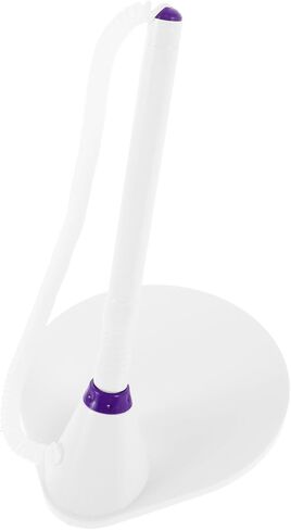 4 قطعة 0.5 مللي متر أقلام مكتب محايدة ثابتة مع سلسلة وقاعدة للأعمال مكتب الاستقبال مكافحة التوقيع لوازم الكتابة in Kuwait