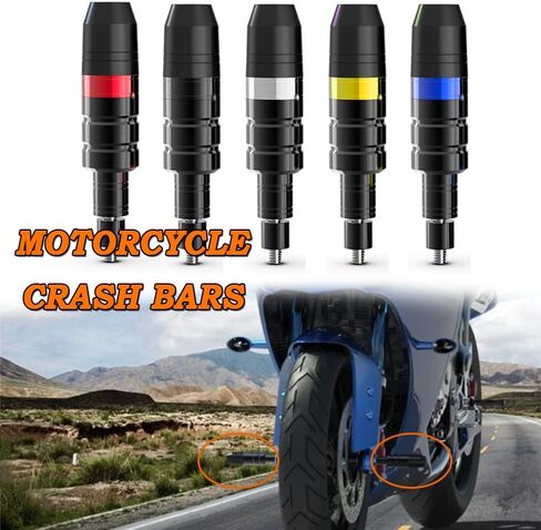 قطعتان من مزلقات إطار الدراجة النارية لهوندا CBF 600 2005-2012، واقي المحرك من الألومنيوم ABS، واقي إطار مضاد للتصادم، يحمي المحرك، الإطار، أقدام القدم، أحمر in Kuwait