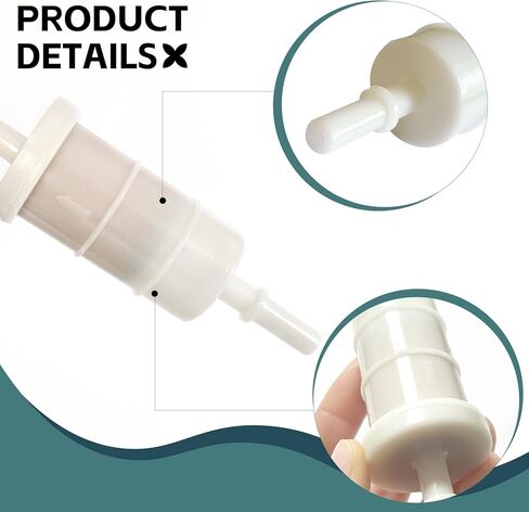 879885Q 5/16" In-line Fuel Filter for Mercury Mariner Outboards 4 Stroke, Replace 35-879885T 35-879885Q 35-879885K 40 50 60 HP 75-115HP 135-300HP (2PCS) in Saudi Arabia