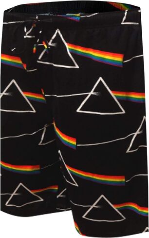 Pink Floyd Men's Dark Side of The Moon Sleep Jam Pajama Short in Saudi Arabia