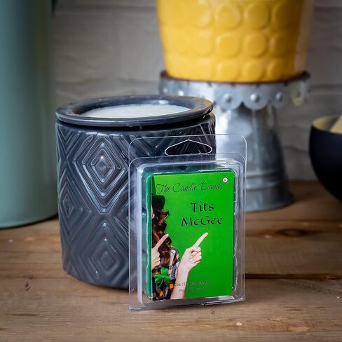 Tits McGee - St. Patrick's Day Edition - Irish Apple Ale Scented Melts - Maximum Scent Wax - 1 Pack -2 Ounces- 6 Cubes Unique Funny Gift for St Pattys Day Ireland Irish Women Men, Girlfriend Wife in Saudi Arabia