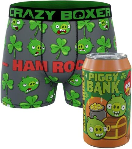 سراويل داخلية للملاكم من CRAZYBOXER Angry Birds (تغليف مبتكر) in Saudi Arabia