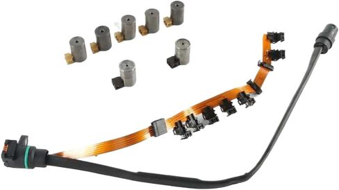 Transmission Master Solenoid Kit Ribbon Harness Shift Car Engine Supply Replacement Parts 01M O1M 1 Set Compatible With 1995-Up in Saudi Arabia