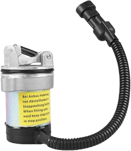 12V 04103808 04103812 Fuel Shut Off Solenoid Compatible With Deutz F3L F3M F4L F4M 1011 2011 Stop 6889272 240-22121 in Saudi Arabia