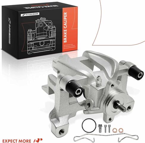 A-Premium Disc Brake Caliper Assembly with Bracket Compatible with Subaru Vehicles - Ascent 2019 2020 2021 2022 2023 - Rear Right Passenger Side in Saudi Arabia