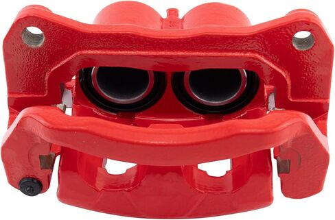 TRQ Performance Front Right Performance Brake Caliper Red Passenger Side Compatible with 2007-2014 Ford Edge 2011-2015 Lincoln MKX in Saudi Arabia