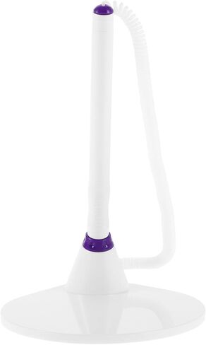 4pcs Business Office Desk Pen with Chain and Base, 0.5mm Smooth Writing Black Ink Neutral Gel Signature Pens for Bank Reception Counter and Hotel Front Desk in Kuwait