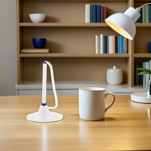 4pcs Business Office Desk Pen with Chain and Base, 0.5mm Smooth Writing Black Ink Neutral Gel Signature Pens for Bank Reception Counter and Hotel Front Desk in Kuwait