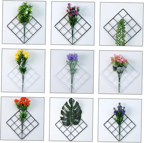 Cabilock 2pcs Multifunctionl Metal Mesh Photo Grid Panel Photo Wall Wall Display Organizer Decor Wire Grid in Saudi Arabia