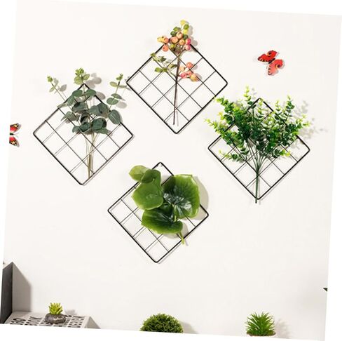 Cabilock 2pcs Multifunctionl Metal Mesh Photo Grid Panel Photo Wall Wall Display Organizer Decor Wire Grid in Saudi Arabia
