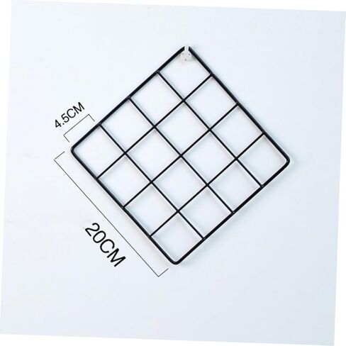 Cabilock 2pcs Multifunctionl Metal Mesh Photo Grid Panel Photo Wall Wall Display Organizer Decor Wire Grid in Saudi Arabia