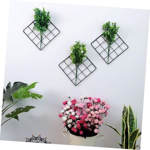Cabilock 2pcs Multifunctionl Metal Mesh Photo Grid Panel Photo Wall Wall Display Organizer Decor Wire Grid in Saudi Arabia