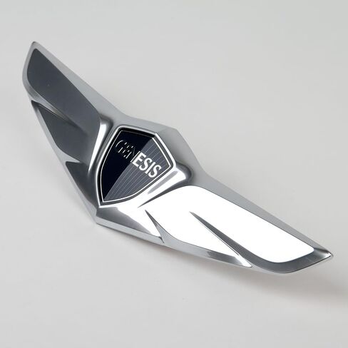 HYUNDAI Genesis Sedan Wing Hood Black Silver Emblem in Saudi Arabia