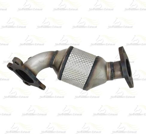Exhaust Front Passenger Side Catalytic Compatible with Chevy Traverse 2018-2023 3.6L | EPA-Approved | Stainless Steel | Northeastern Exhaust | Includes Gaskets and Clamps | Direct-Fit Replacement in Saudi Arabia