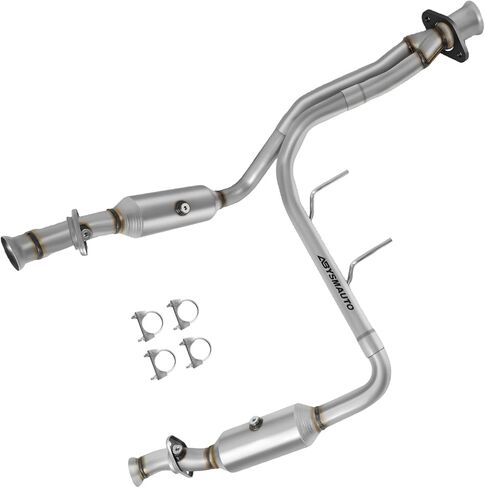 محول حفاز متوافق مع Ford F150 F-150 2011 2012 2013 2014 3.7L V6 محول حفاز يسار يمين مناسب مباشرة 645250 645796 (متوافق مع وكالة حماية البيئة) in Saudi Arabia