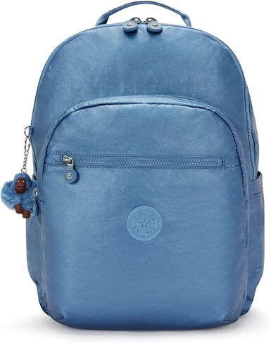 Kipling Seoul Extra Large Metallic 17" Laptop Backpack in Saudi Arabia