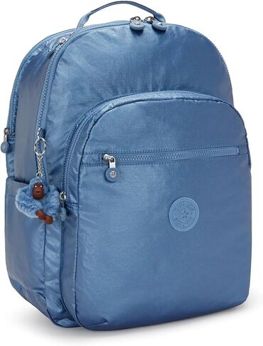 Kipling Seoul Extra Large Metallic 17" Laptop Backpack in Saudi Arabia