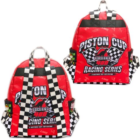 Disney Cars Mini Backpack for Women, Teens, Kids - 13" Lightning McQueen Mini Bag with Front Pocket Plus Water Bottle | Disney Cars Backpack Purse Bundle in Saudi Arabia
