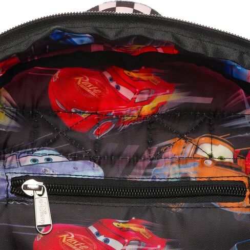 Disney Cars Mini Backpack for Women, Teens, Kids - 13" Lightning McQueen Mini Bag with Front Pocket Plus Water Bottle | Disney Cars Backpack Purse Bundle in Saudi Arabia
