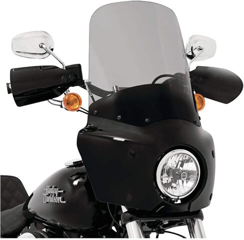 Memphis Shades Road Warrior 17" Black Smoke Windshield MEP87012 in Saudi Arabia