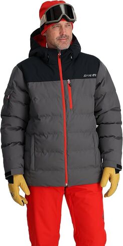 Spyder Men's Bromont Insulated Puff Ski Jacket in Saudi Arabia