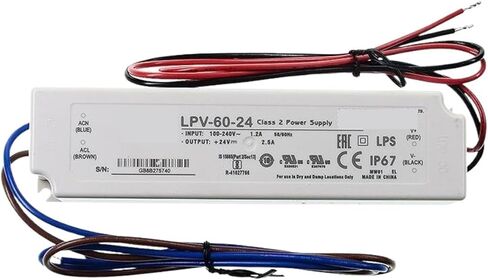 1pcs LED Power Supply LPV-60 LPV-60-5 | 5V LPV-60-12 | 12V LPV-60-15 | 15V LPV-60-24 | 24V LPV-60-36 | 36V LPV-60-48 60W(LPV-60-5) in Saudi Arabia