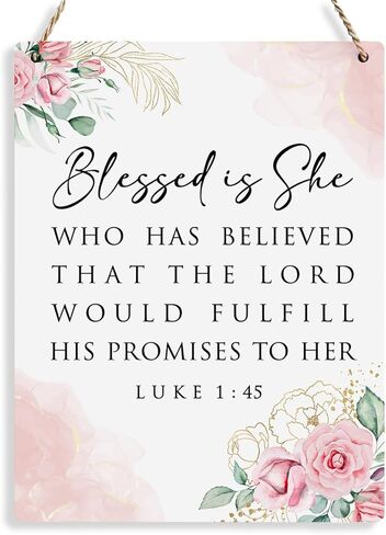 BELLOWDEER الكتاب المقدس آية جدار الفن ديكور ملهم الله داخلها لن تسقط مزمور 46: 5 الهدايا المسيحية للنساء الفتيات الكتاب المقدس خشبية معلقة علامة لمكتب المنزل الحديث 8 × 10 بوصة in Kuwait