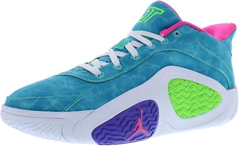 Nike Tatum 2 Big Kids' Basketball Shoes (HJ7382-303, Hyper Jade/White/Hyper Pink/Green Strike) in Saudi Arabia